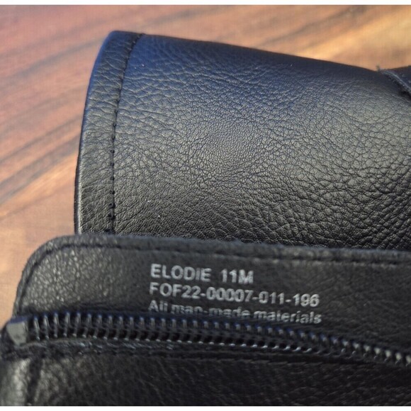 Frye and Co Elodie Moto Boot Black Stacked Heel Cushioned Women's 11M NWT - Picture 7 of 13